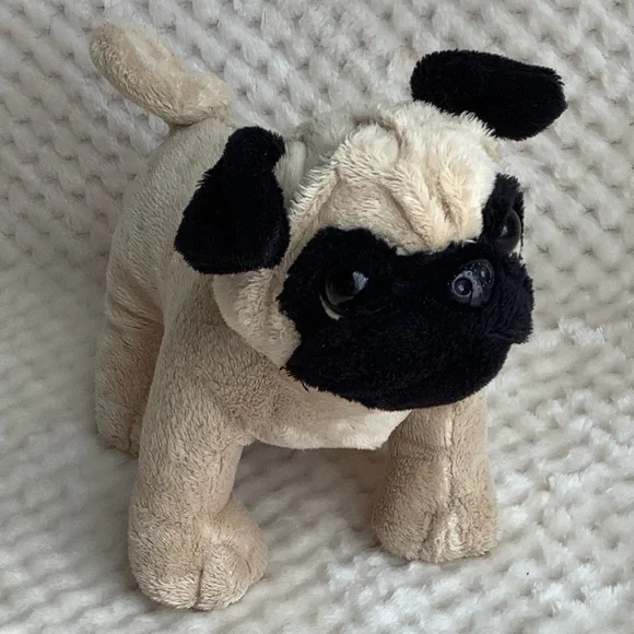GANZ Toys Ganz Webkinz Plush Pug Puppy Dog Stuffed Animal Toy No Code Poshmark
